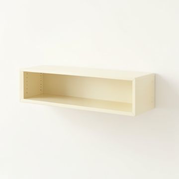 Maple Bluff Wall-Mounted Shelf - Ivory (synthetic illustration; no displayed measurements)