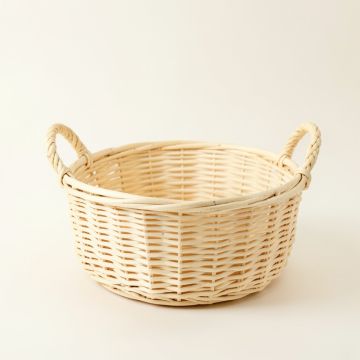 Meadow Canyon Empty Storage Basket - Ivory (synthetic illustration; no displayed measurements)