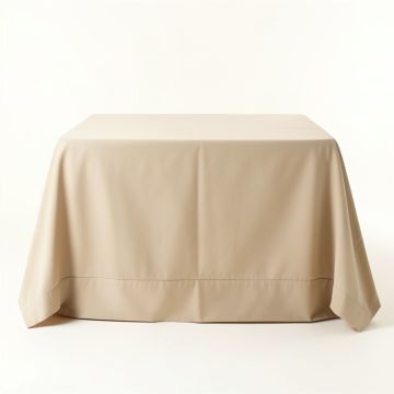 Rowan Brook Flat Bed Sheet - Beige (synthetic illustration; no displayed measurements)