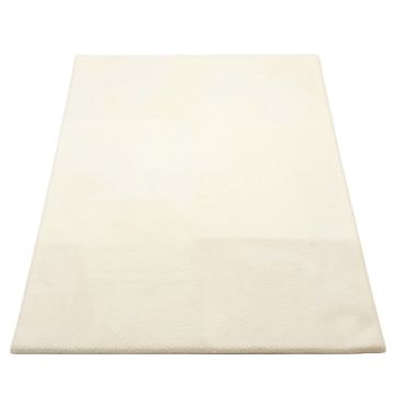 Stone Bend Rectangular Area Rug - White