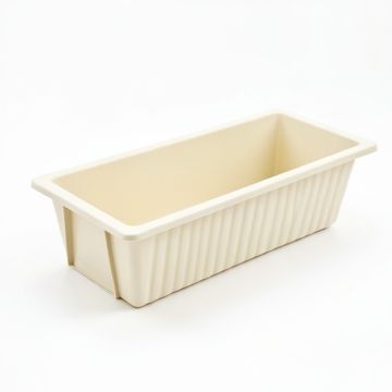Linden Bridge Empty Railing Planter With Integral Brackets - Cream (synthetic illustration; no displayed measurements)