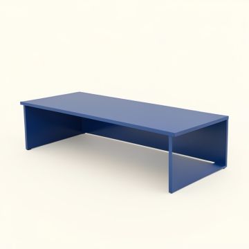 Meadow Bend Desktop Monitor Riser - Blue (synthetic illustration; no displayed measurements)