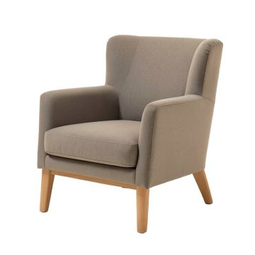 28.74 '' Wide Polyester Wingback Chair