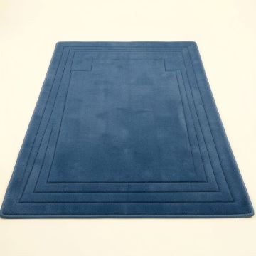 Willow Crest Rectangular Outdoor Rug - Blue (synthetic illustration; no displayed measurements)