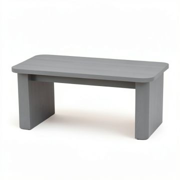 Juniper Bend Desktop Monitor Riser - Gray (synthetic illustration; no displayed measurements)