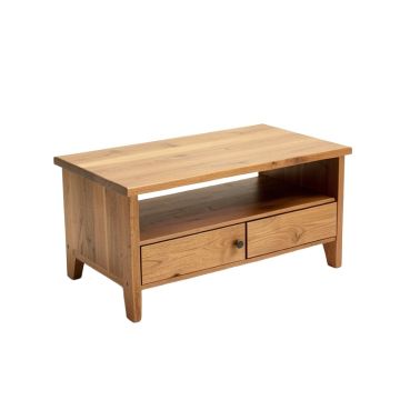 Newfields Solid Wood Coffee Table With Storage