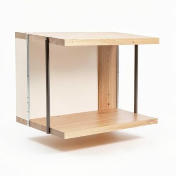 Juan 59 '' H X 29.9 '' W Industrial Pipe Shelving (synthetic illustration; no displayed measurements)