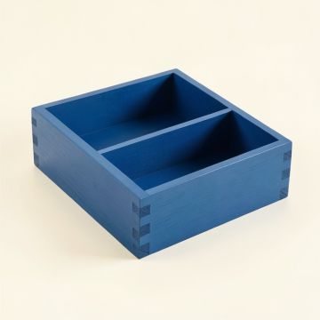 Hazel Arc Empty Pantry Drawer Organizer Insert - Blue (synthetic illustration; no displayed measurements)