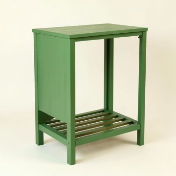 Ash Bridge Freestanding Laundry Folding Counter - Green (synthetic illustration; no displayed measurements)