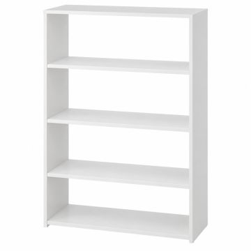 Wren Bridge Freestanding Bookcase - White