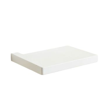 Stone Bluff Wall-Mounted Cat Perch - White
