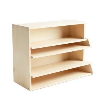Laurel Brook Desktop Shelving Unit - Ivory