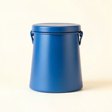 Briar Branch Storage Canister With Lid - Blue (synthetic illustration; no displayed measurements)