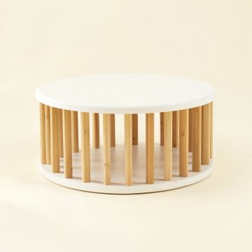 Fern Dale Shoe Storage Bench - White (synthetic illustration; no displayed measurements)