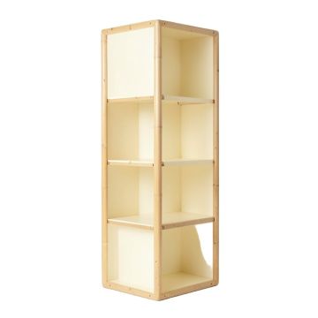 Moss Canyon Narrow Cubby Tower - Cream