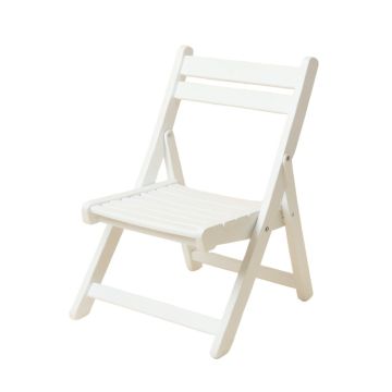 Holly Canyon Folding Outdoor Chair - White