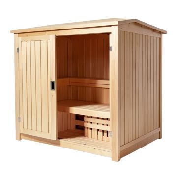 Princeton 6 Person Traditional Steam Sauna In Cedar