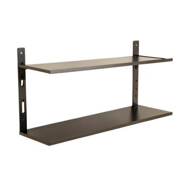 Belgr 2-Pieces Wall Shelf Set