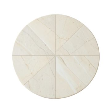 Penny Round 0.75 '' X 0.75 '' Marble Mosaic Tile In Bianco Carrara