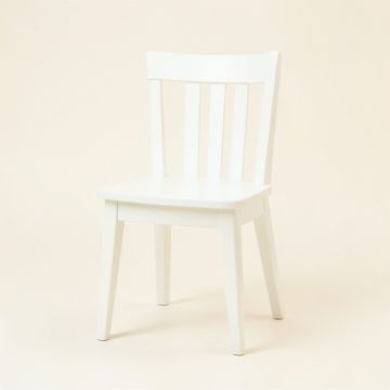 Field Arc Small Chair - White (synthetic illustration; no displayed measurements)