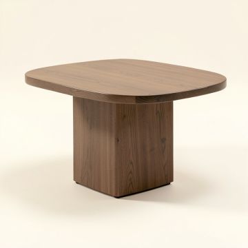 Kassidy Pedestal Coffee Table (synthetic illustration; no displayed measurements)