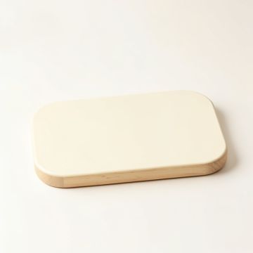 Pine Bridge Cutting Board - Cream (synthetic illustration; no displayed measurements)