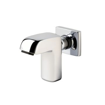 Arched Square Single Hole Vessel Sink Bathroom Faucet