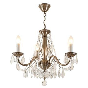 Belgr 4 - Light Shaded Classic / Traditional Chandelier