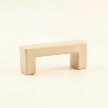 Holly Crest Cabinet Handle Without Packaging - Beige (synthetic illustration; no displayed measurements)