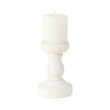 Wood Candlestick (synthetic illustration; no displayed measurements)