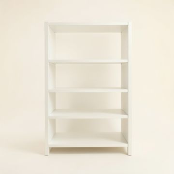 Maple Brook Empty Seed-Starting Shelving Unit Without Lights - White (synthetic illustration; no displayed measurements)