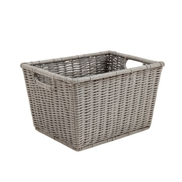Sage Canyon Empty Storage Basket - Gray