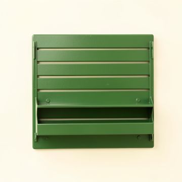 Laurel Bluff Empty Wall-Mounted Tool Organizer Panel - Green (synthetic illustration; no displayed measurements)