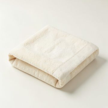 Ash Dale Bath Towel - Cream (synthetic illustration; no displayed measurements)