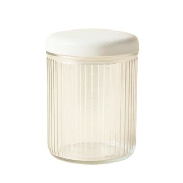 Dune Bridge Storage Canister With Lid - White