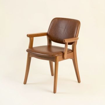 Weeden Birchwood Side Chair In Brown (synthetic illustration; no displayed measurements)