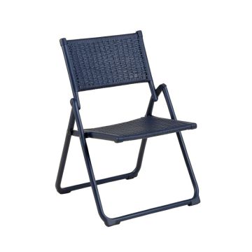 Maple Canyon Folding Outdoor Chair - Navy