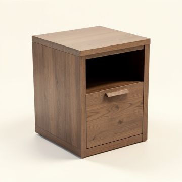 Harva End Table With Storage (synthetic illustration; no displayed measurements)