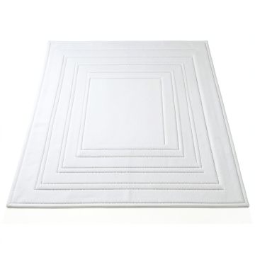 Slate Bridge Rectangular Outdoor Rug - White (synthetic illustration; no displayed measurements)
