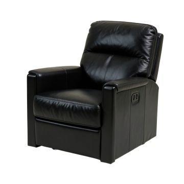 Weingartner 34 '' Wide Faux Leather Power Home Theater Recliner
