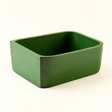 Wren Arc Empty Storage Basket - Green (synthetic illustration; no displayed measurements)