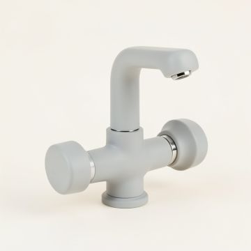 Purist Two-Hole Deck-Mount Bridge Kitchen Sink Faucet (synthetic illustration; no displayed measurements)