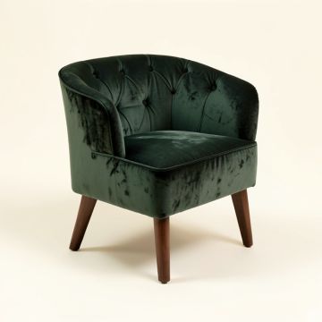 Pappalardo Tufted Velvet Side Chair (synthetic illustration; no displayed measurements)