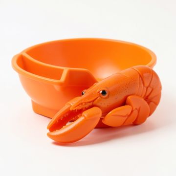 Kitchen Lobster 5 Piece Condiment Server Set (synthetic illustration; no displayed measurements)