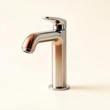 Purist Single Hole Bathroom Faucet With Drain Assembly (synthetic illustration; no displayed measurements)