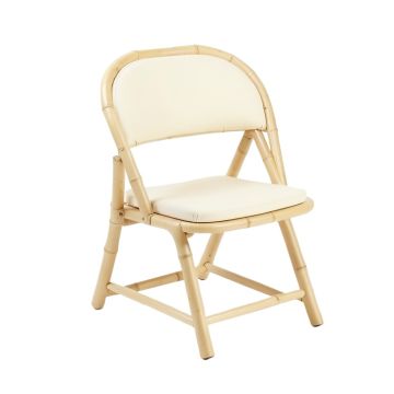 Spruce Bridge Folding Outdoor Chair - Cream