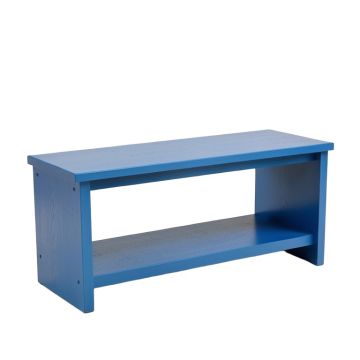 Reed Bend Indoor Bench - Blue