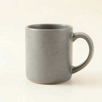 Field Crest Ceramic Mug - Gray (synthetic illustration; no displayed measurements)