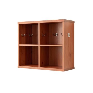 Maple Canyon Wall-Mounted Entryway Organizer Shelf - Terracotta (synthetic illustration; no displayed measurements)