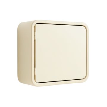 Ash Bend Wall-Mounted Entry Cabinet - Ivory (synthetic illustration; no displayed measurements)